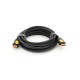Кабель мультимедійний HDMI M to HDMI M 3.0m V2.0 4K black V-LINK (YT-HDMI(M)/(M)V2.0-3.0m-B/43226)