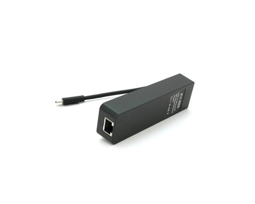 Концентратор Voltronic USB-C to 3xUSB 3.0 + RJ45 1000Mbps black (YT-TCA3H3+Et-W)