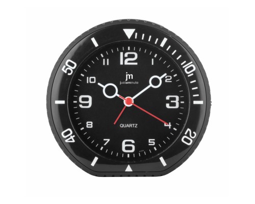 Настільний годинник Lowell будильник, чорний (JA7096N)