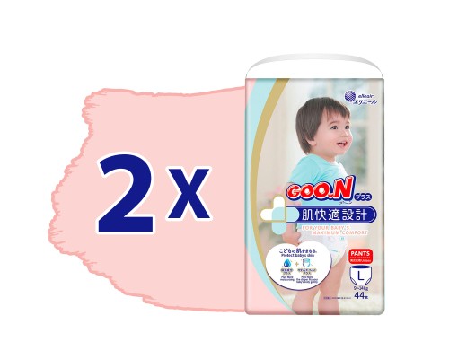 Підгузки GOO.N Plus 9-14 кг Розмір 4 L, 88 шт (21000632-2)
