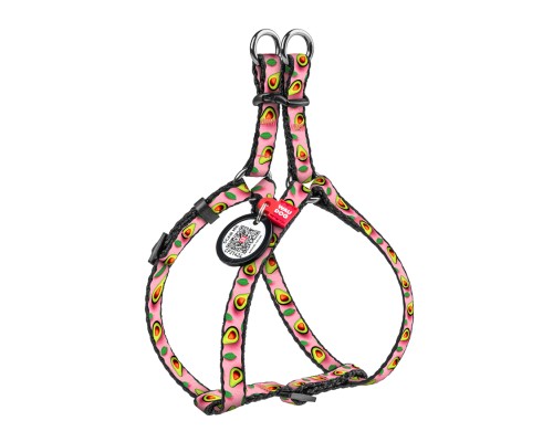 Шлея для котів WAUDOG Nylon з QR паспортом 