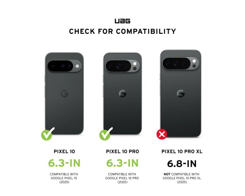 Чохол до мобільного телефона UAG Scout Google Pixel 10 Pro Black (614465114040)