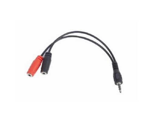 Кабель мультимедійний Jack 3.5mm папа/2х3.5mm мама Cablexpert (CCA-417) Кабель мультимедійний Jack 3.5mm папа/2х3.5mm мама Cablexpert (CCA-417)