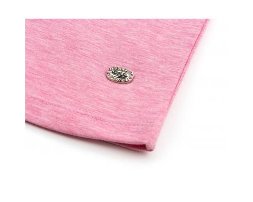 Кофта дитяча Breeze з мереживною оборкою (10040-86G-pink)