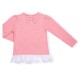 Кофта дитяча Breeze із зіркою і оборкою (10536-116G-pink)