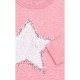 Кофта дитяча Breeze із зіркою і оборкою (10536-116G-pink)