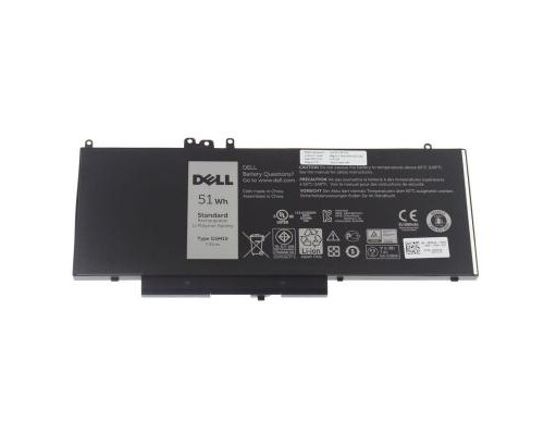 Акумулятор до ноутбука Dell Latitude E5550 G5M10, 6860mAh (51Wh), 6cell, 7.4V (A47175) 