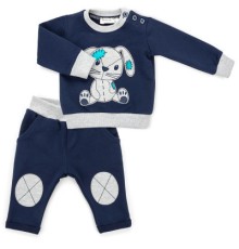 Набір дитячого одягу Breeze з зайцем (9513-80B-blue)