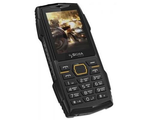 Мобільний телефон Sigma X-treme AZ68 Black Orange (4827798374917)