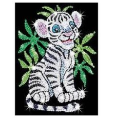 Набір для творчості Sequin Art RED Toby the White Tiger Cub (SA0906)