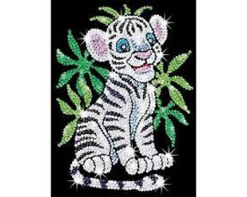 Набір для творчості Sequin Art RED Toby the White Tiger Cub (SA0906) Набір для творчості Sequin Art RED Toby the White Tiger Cub (SA0906)