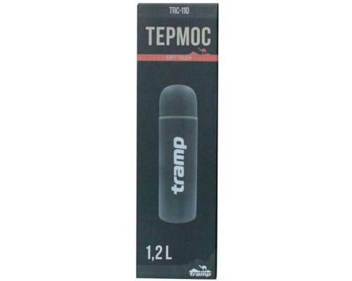Термос Tramp Soft Touch 1.2 л Grey (UTRC-110-grey)
