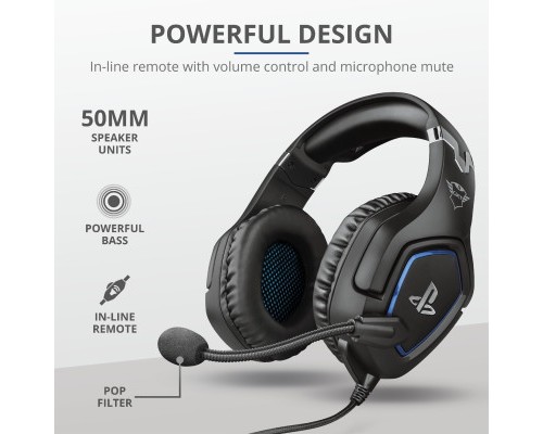 Навушники Trust GXT 488 Forze-G for PS4 Black (23530)