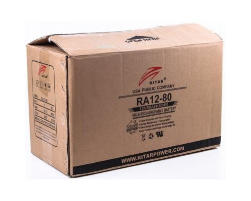 Батарея до ДБЖ Ritar AGM RA12-80, 12V-80Ah (RA12-80) 