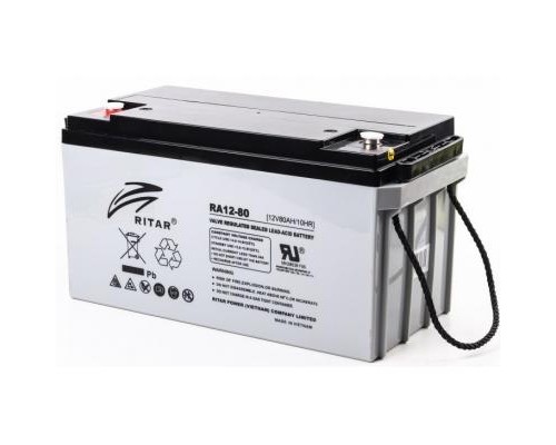 Батарея до ДБЖ Ritar AGM RA12-80, 12V-80Ah (RA12-80) 