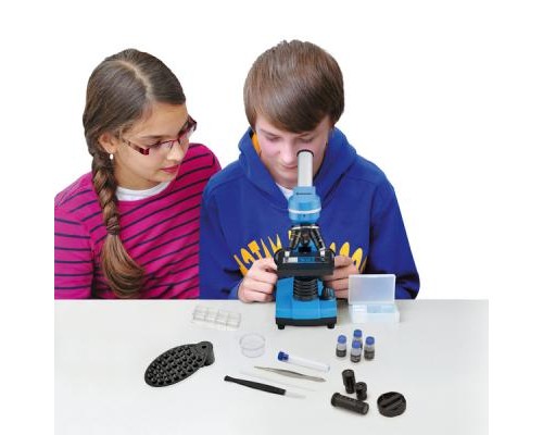 Мікроскоп Bresser Biolux SEL 40x-1600x Blue (926814)