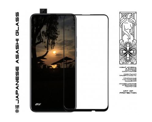 Скло захисне Armorstandart Icon Huawei P Smart Pro/Honor 9X Black (ARM55841-GIC-BK)