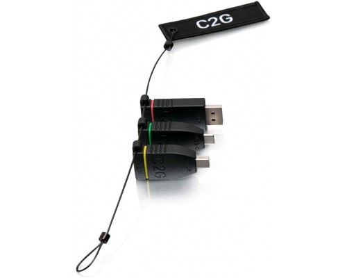 Перехідник C2G Ring HDMI to mini DP DP USB-C kit (CG84268)