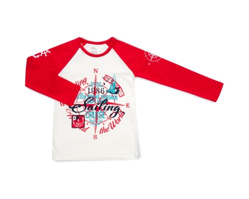 Піжама дитяча BiyoKids з довгим рукавом (5529-122B-blue)