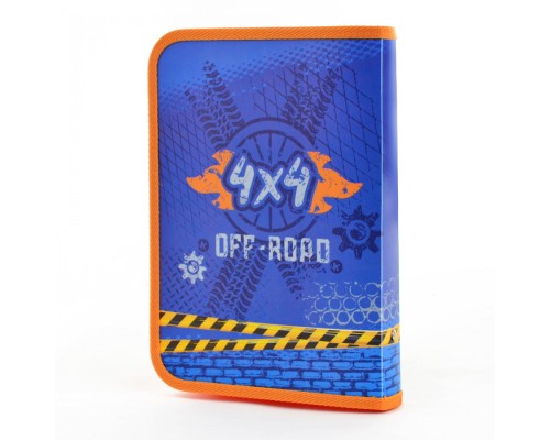 Папка для зошитів 1 вересня В5 на блискавці Off-Road (491375)