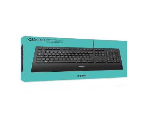 Клавіатура Logitech K280e for Business USB UA Black (920-005217)
