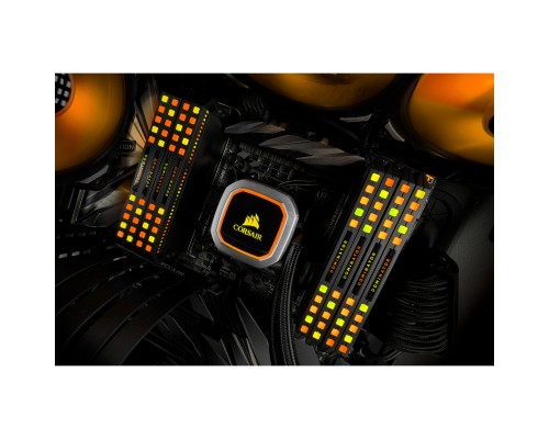 Модуль пам'яті для комп'ютера DDR4 32GB (2x16GB) 3200 MHz Dominator Platinum RGB Black Corsair (CMT32GX4M2C3200C16)