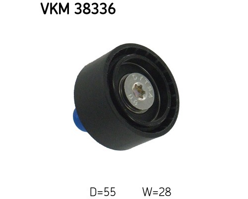 Ролик натягувача ременя SKF VKM 38336