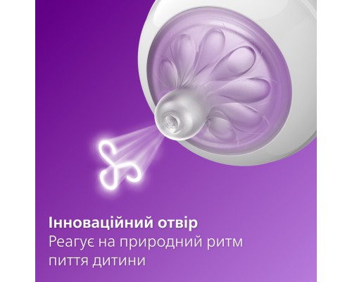 Пляшечка для годування Philips AVENT Natural Природний потік Жираф 260 мл (SCY903/66) Пляшечка для годування Philips AVENT Natural Природний потік Жираф 260 мл (SCY903/66)