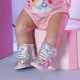 Аксесуар до ляльки Zapf Взуття для ляльки Baby Born - Cріблясті кросівки (831762)