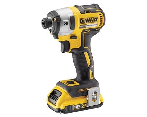 Шуруповерт DeWALT 18V XR Li-Ion, 2x2Ah, безщітковий, 205 Нм, 3250 об/хв, кейс (DCF887D2)