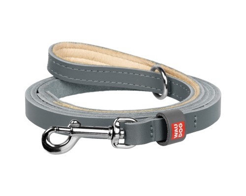 Повідок для котів WAUDOG Classic XXS-XS Ш 12 мм Д 122 см сірий (603211)