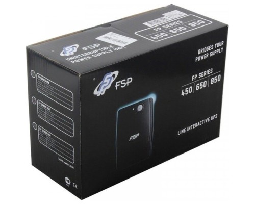 Пристрій безперебійного живлення FSP FP650, USB, IEC (PPF3601405)
