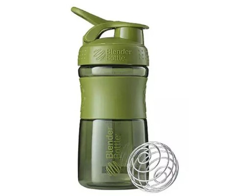 Шейкер спортивний BlenderBottle SportMixer 20oz/590ml Moss Green (SM 20oz Moss Green)