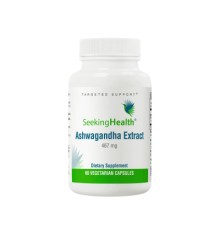 Трави Seeking Health Екстракт ашваганди, 467 мг, Ashwagandha Extract, 60 капсул (SKH-52014)