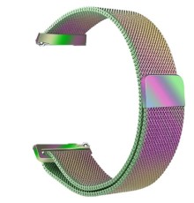 Ремінець до смарт-годинника BeCover Milanese Style для Samsung Galaxy (20mm)/Watch 5/ Watch 4.../Gear S2 Classic/Gear Sport Rainbow (707678)