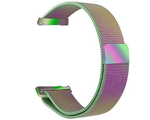 Ремінець до смарт-годинника BeCover Milanese Style для Samsung Galaxy (20mm)/Watch 5/ Watch 4.../Gear S2 Classic/Gear Sport Rainbow (707678)