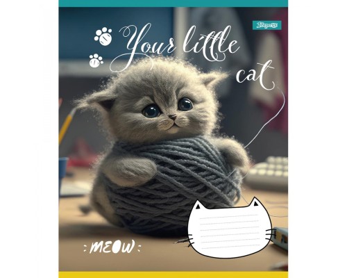 Зошит 1 вересня Your little cat 24 аркушів лінія (766653)