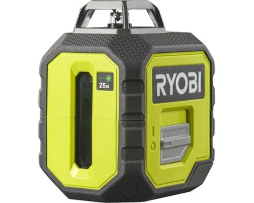 Лазерний нівелір Ryobi RB360GLL, 25 м, 360°, зелений промінь (5133005310)