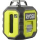 Лазерний нівелір Ryobi RB360GLL, 25 м, 360°, зелений промінь (5133005310)