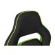 Крісло ігрове 2E Gaming Hebi Black/Green (2E-GC-HEB-BK)