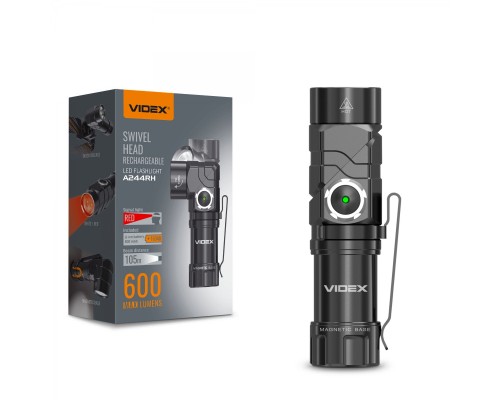 Ліхтар Videx 600Lm 5000K (VLF-A244RH)