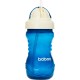 Поїльник-непроливайка Baboo із силіконовою соломинкою, 360 мл, 9 + (блакитна) (8-129)