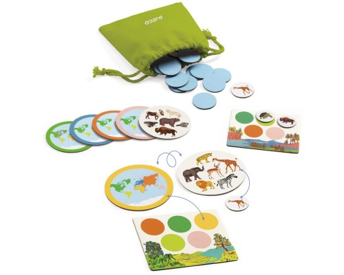 Настільна гра Djeco Анімо Мондо (Animo Mondo) (DJ08198)