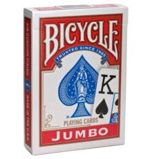 Гральні карти Bicycle Rider Back International Jumbo Index (red) (JIR001-1)