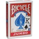 Гральні карти Bicycle Rider Back International Jumbo Index (red) (JIR001-1)