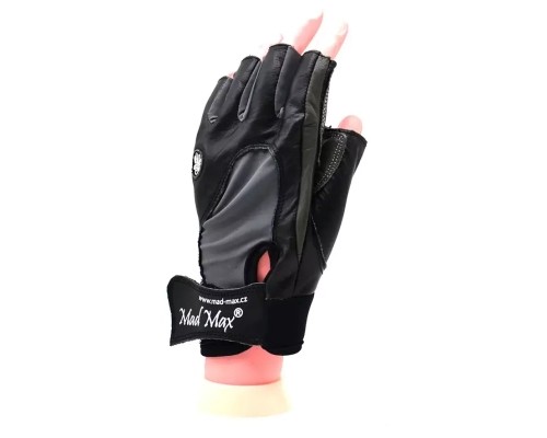 Рукавички для фітнесу MadMax MFG-820 MTi82 Black/Cool grey M (MFG-820_M)