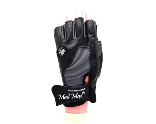 Рукавички для фітнесу MadMax MFG-820 MTi82 Black/Cool grey M (MFG-820_M)