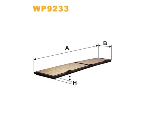 Фільтр салону Wixfiltron WP9233