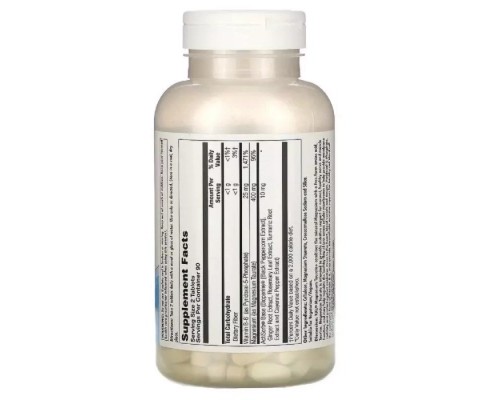 Мінерали KAL Таурат Магнію 400 мг, Magnesium Taurate+, 180 Таблеток (CAL-61832)