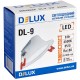 Світильник Delux DL-9 4500К 9Вт 720лм 230В D110мм (90018628)